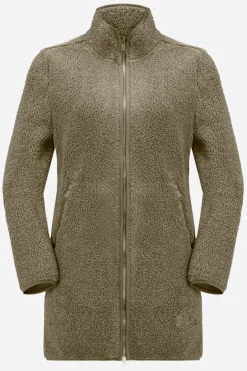 Jack Wolfskin High Curl Coat Fleecevest Dames