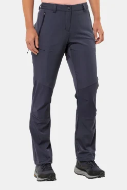 Jack Wolfskin Hiking Alpine Softshell Broek Dames