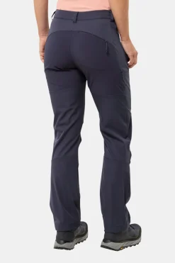 Jack Wolfskin Hiking Alpine Softshell Broek Dames