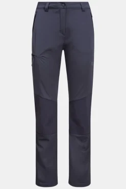 Jack Wolfskin Hiking Alpine Softshell Broek Dames