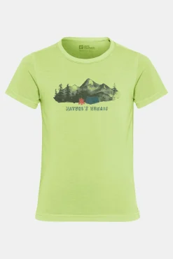 Jack Wolfskin Hiking Graphic T Kids T-Shirt Junior