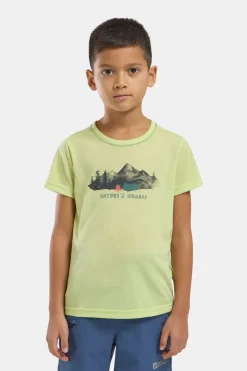 Jack Wolfskin Hiking Graphic T Kids T-Shirt Junior