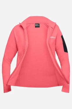 Jack Wolfskin Prelight FZ Fleecevest Dames