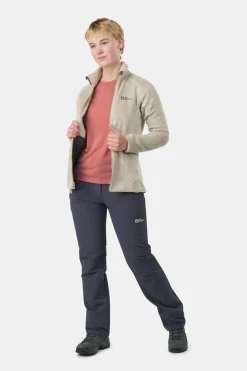 Jack Wolfskin Rotwand FZ Fleecevest Dames