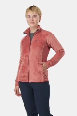 Jack Wolfskin Rotwand FZ Fleecevest Dames