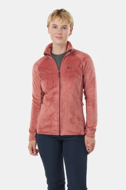 Jack Wolfskin Rotwand FZ Fleecevest Dames