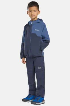 Jack Wolfskin Turbulence Hooded Softshell Jas Junior
