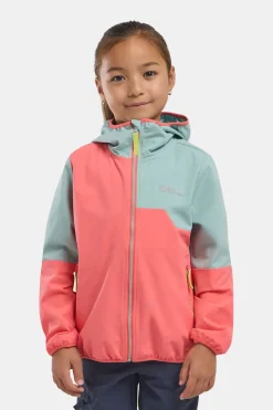 Jack Wolfskin Turbulence Hooded Softshell Jas Junior