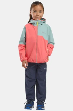 Jack Wolfskin Turbulence Hooded Softshell Jas Junior