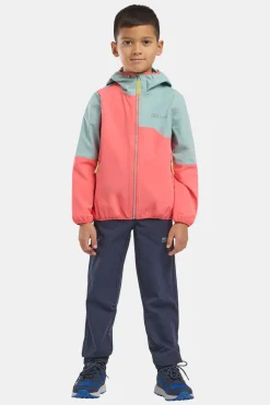 Jack Wolfskin Turbulence Hooded Softshell Jas Junior