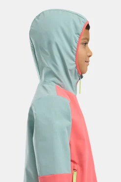 Jack Wolfskin Turbulence Hooded Softshell Jas Junior