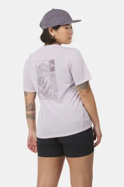 Jack Wolfskin Vonnan Graphic T-Shirt Dames