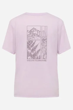 Jack Wolfskin Vonnan Graphic T-Shirt Dames