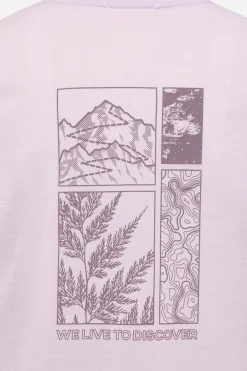Jack Wolfskin Vonnan Graphic T-Shirt Dames
