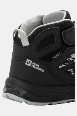Jack Wolfskin Woodland 2 Texapore Mid Velcro Kids Wandelschoen