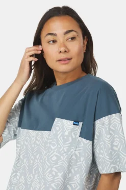 KAVU Bondi Cropped T-shirt Dames