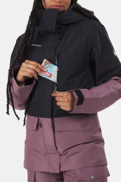 Mammut Fall Line Hs Thermo Hooded Jacket Women Ski-Jas Dames