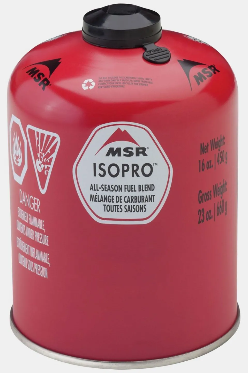 MSR 450g IsoPro Gasblik