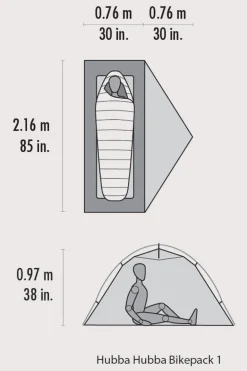 MSR Hubba Hubba Bikepack 1 Tent