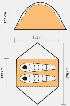 MSR Hubba Hubba NX 2-Persoons Trekkerstent
