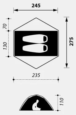 Nomad Maku 2 Xl Pro Tent 2P