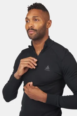 Odlo Bl Top Turtle Neck L/S Half Zip Active Warm Eco