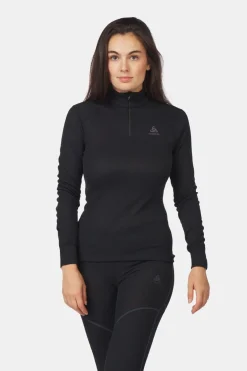 Odlo Bl Top Turtle Neck L/S Half Zip Active Warm Eco