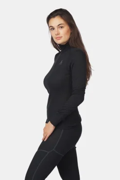 Odlo Bl Top Turtle Neck L/S Half Zip Active Warm Eco