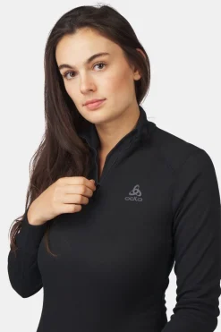 Odlo Bl Top Turtle Neck L/S Half Zip Active Warm Eco
