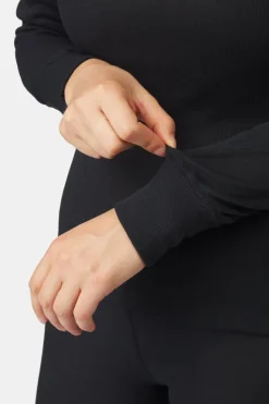 Odlo Bl Top Turtle Neck L/S Half Zip Active Warm Eco