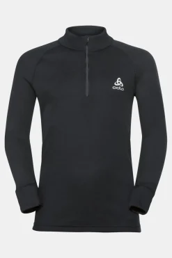 Odlo Bl Top Turtle Neck L/S Half Zip Active Warm Eco Ki Fleecetrui