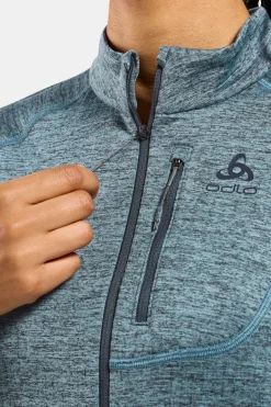 Odlo Mid Layer 1/2 Zip Tencia Fleecetrui