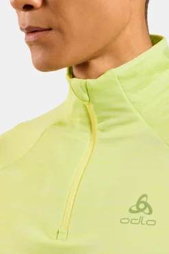 Odlo Midlayer 1/2 Zip Run Easy Warm