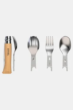 Opinel Picknic Plus Outdoor Cutlery Set 3-delig Reisbestek