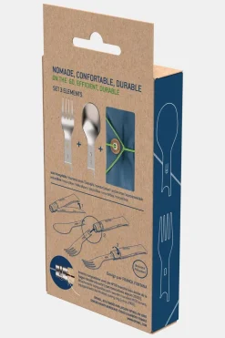 Opinel Picknic Plus Outdoor Cutlery Set 3-delig Reisbestek