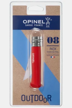 Opinel Zakmes N°08 Red, Opinel Colorama Mes