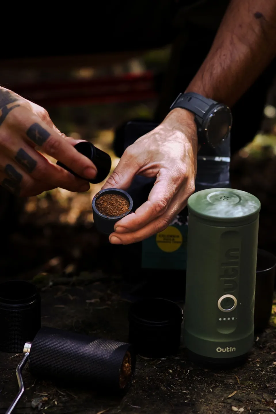 OutIn Nano Portable Electric Espresso Machine