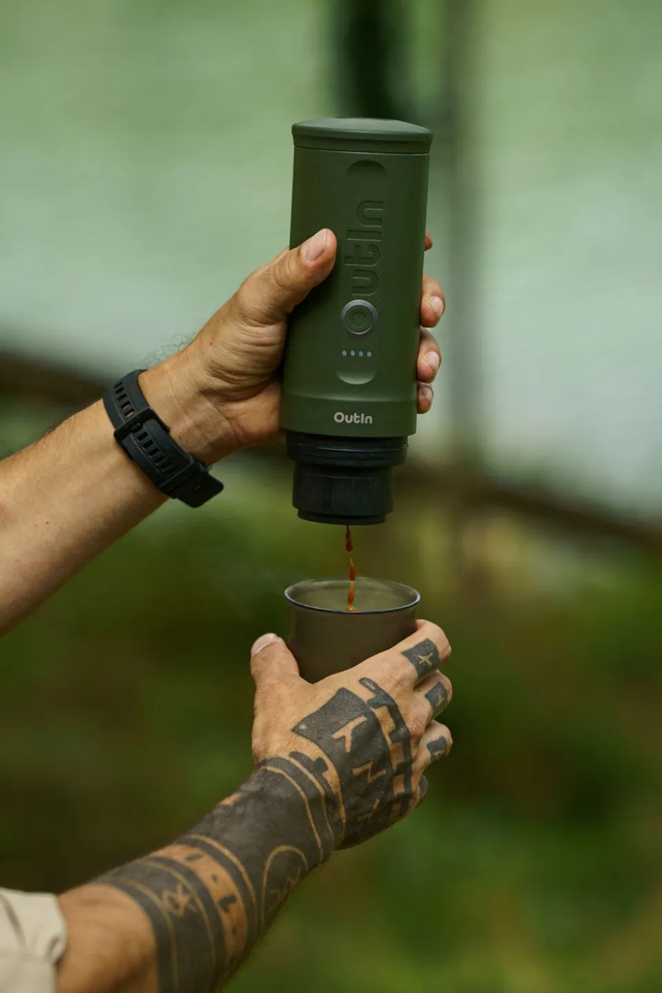 OutIn Nano Portable Electric Espresso Machine