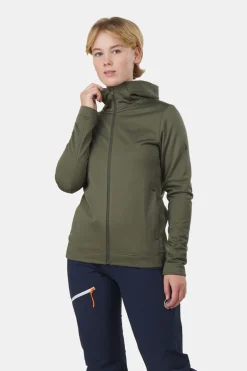 Peak Performance W Rider Tech Zip Hood Fleecevest Dames