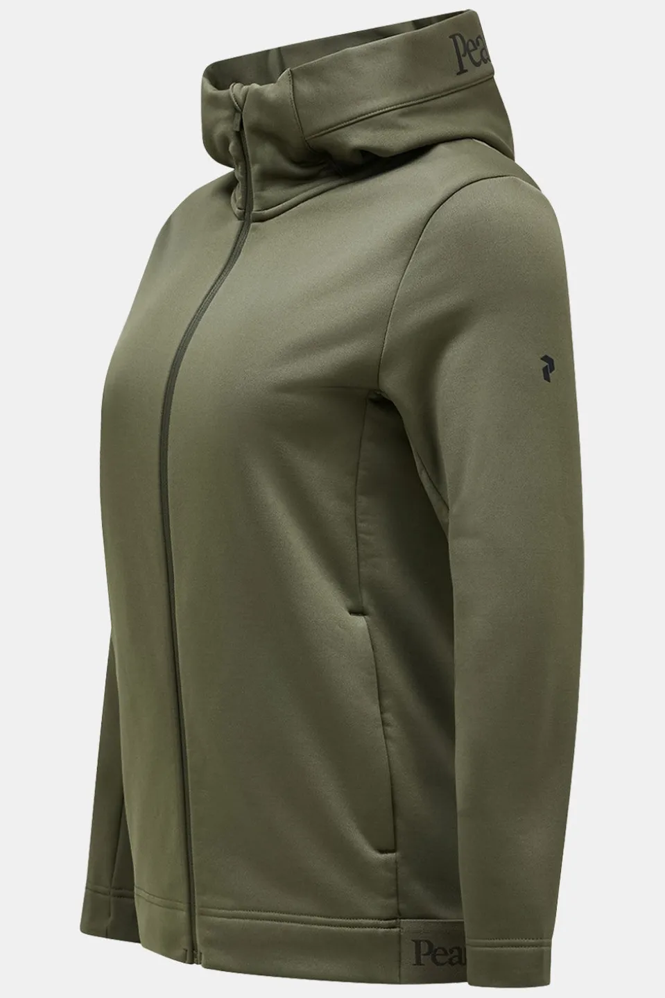 Peak Performance W Rider Tech Zip Hood Fleecevest Dames