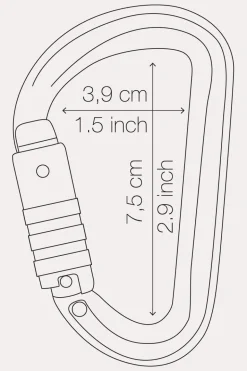 Petzl Sm'D Triact Lock Karabiner