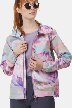 Picture Scale Printed windstopper Dames