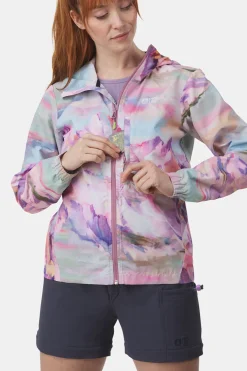 Picture Scale Printed windstopper Dames