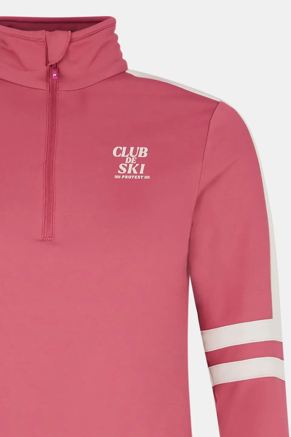 Protest Prtprue 1/4 Zip Fleecetrui Dames