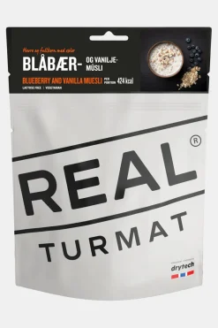 Real Turmat Blueberry And Vanilla Musli Vegetarian Maaltijd