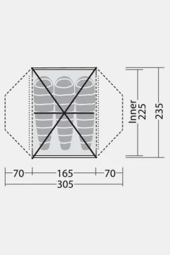 Robens Lodge 3 Exp Tent