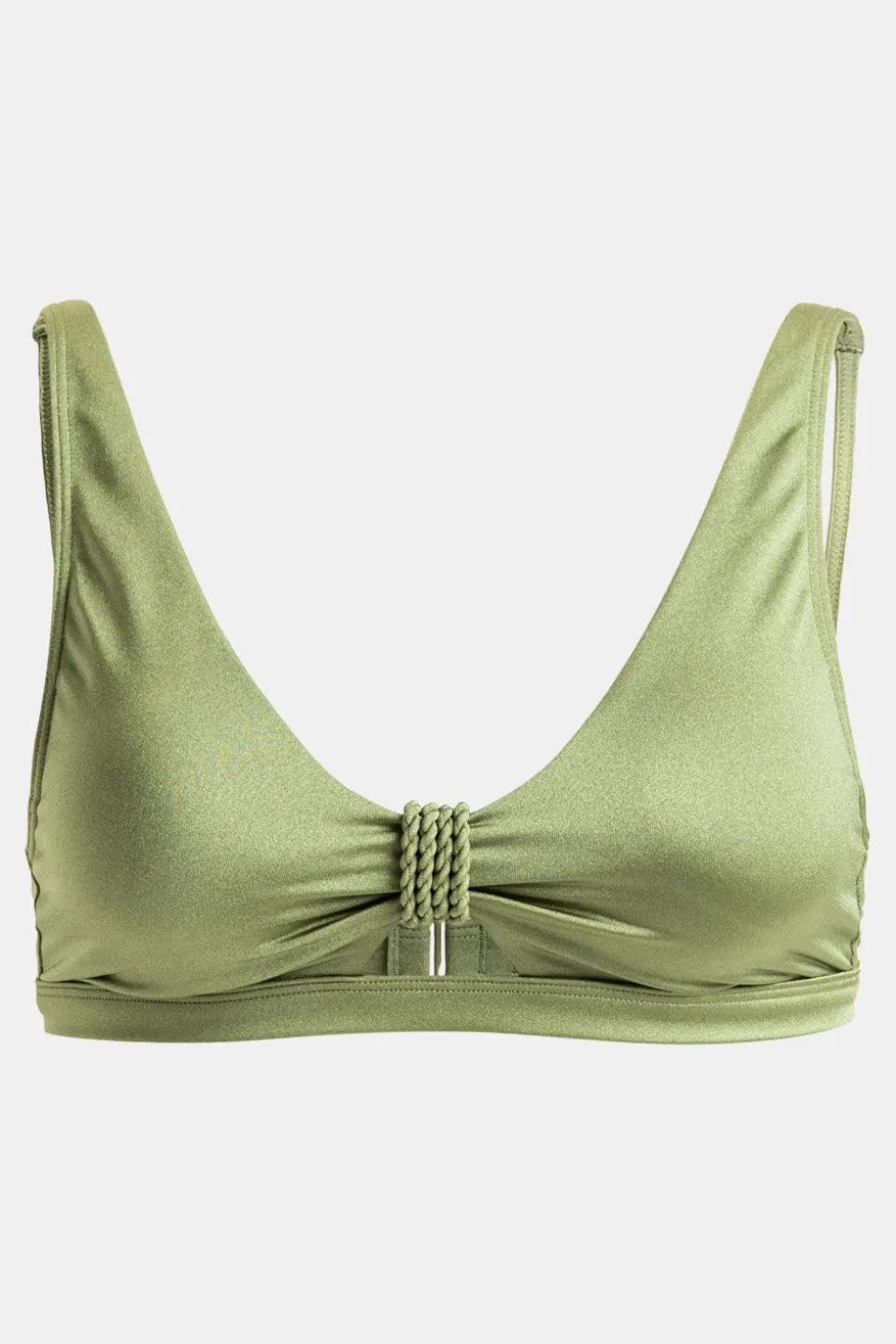 Roxy Brilho Bralette Tri Bikini Top Dames
