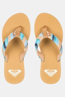 Roxy Porto Raffia II Slipper Dames
