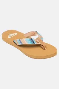 Roxy Porto Raffia II Slipper Dames