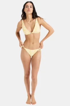 Roxy Tropical Tile Elongated Tri Bikini Top Dames
